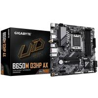 GIGABYTE B650M D3HP AX Scheda madre - AMD Ryzen serie 9000, VRM a 5+2+2 fasi, fino a 7600 MHz DDR5 (OC), 2xPCIe 4.0 M.2, LAN 2,5 GbE, WIFI 6E, USB 3.2 Gen 1