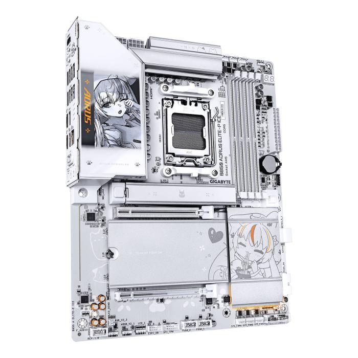 GIGABYTE B850 AORUS ELITE-P ICE Scheda Madre — immagine 7 di 8