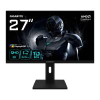 GIGABYTE G27Q3 Monitor Gaming 27” 2K QHD - 2560 x 1440, 320Hz, 1ms, 350 cd/m², FreeSync Premium, Display HDR400, HDMI 2.0, DisplayPort 1.4