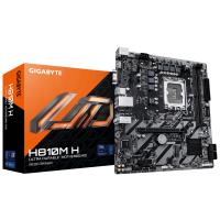 GIGABYTE H810M H Scheda madre - CPU Intel Core Ultra (Serie 2), VRM a 4+1+2 fasi, fino a 6400 MHz DDR5, 1xPCIe 4.0 M.2, LAN 1GbE, USB 3.2 Gen 1