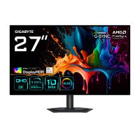 GIGABYTE MO27Q28G Monitor Gaming OLED 27'' QHD - 2560 x 1440, 280Hz, 0,03ms, 335 cd/m², Display HDR True Black 500, HDMI 2.1, DisplayPort 1.4