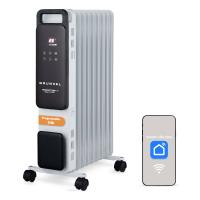 Grunkel RD-2000PRO stufetta elettrica Interno Bianco, Nero 2000 W Riscaldatore ambiente elettrico a olio, vedi immagine 2 di 2