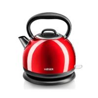 Haeger EK-22R.021A bollitore elettrico 1,7 L 2200 W Nero, Rosso