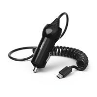 Hama 00183248 Caricabatterie per dispositivi mobili Smartphone, Tablet Nero Accendisigari Auto