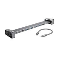 Hama 00200103 replicatore di porte e docking station per laptop USB 3.2 Gen 1 (3.1 Gen 1) Type-C Grigio