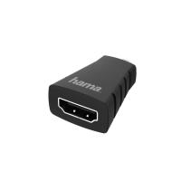 Hama Adattatore HDMI D (Micro) F / HDMI A (standard) Femmina, Ultra HD 4K, nero