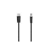 Hama Cavo USB A M / USB B M , USB 2.0, 3 metri, nero