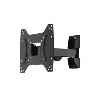 Hama Supporto per LCD, Full Motion, 200x200, 20 kg, 2 snodi, Nero, 1 stella