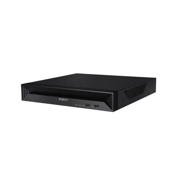 Hanwha QRN-830S Videoregistratore di rete (NVR) Nero