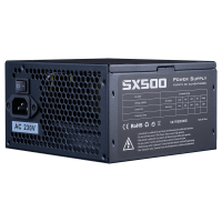 Hiditec PSX500 Bulk alimentatore per computer 500 W 20+4 pin ATX ATX Nero
