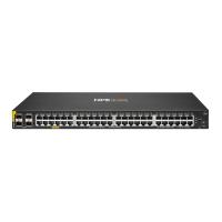 HPE Aruba Networking CX 6000 48p 10M/100M/1G Class4 PoE 4p SFP 1G 370W Switch, vedi immagine 3 di 4