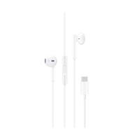 Huawei 55030088 cuffia e auricolare Cablato In-ear Musica e Chiamate USB tipo-C Bianco, vedi immagine 4 di 4