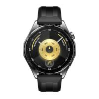 Huawei WATCH GT6, Cassa 46mm in acciaio inossidabile e cinturino nero. Compatibile con iOS e Android. Fino a 21 giorni di autonomia.
