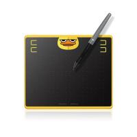 HUION HS64 Special Edition Graphics Pen Tablet tavoletta grafica Nero, Giallo 5080 lpi (linee per pollice) 160 x 102 mm USB