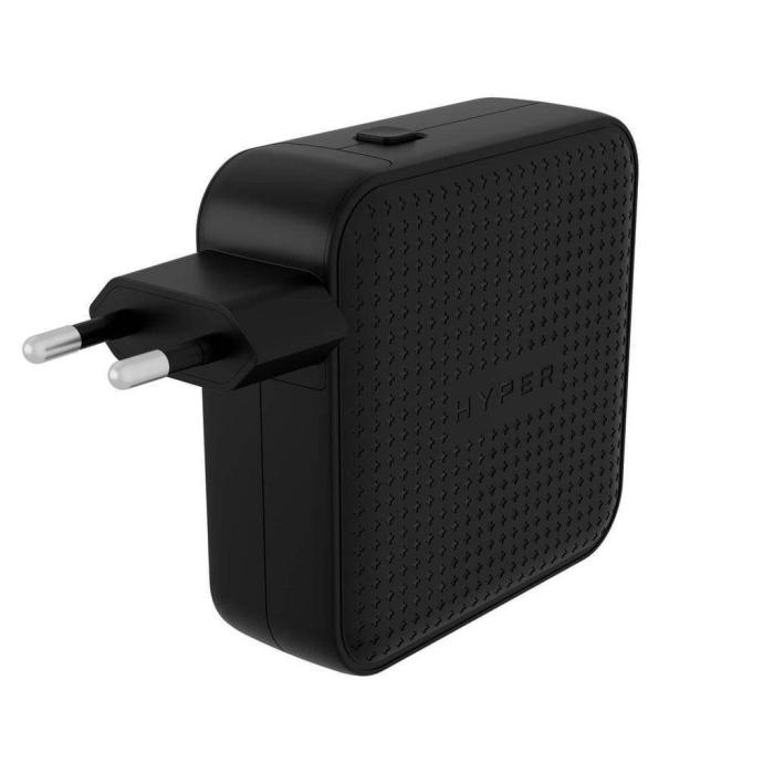 HYPER HJ1002BKWWGL Caricabatterie per dispositivi mobili Computer portatile, Smartphone, Tablet Nero AC Ricarica rapida — immagine 3 di 10