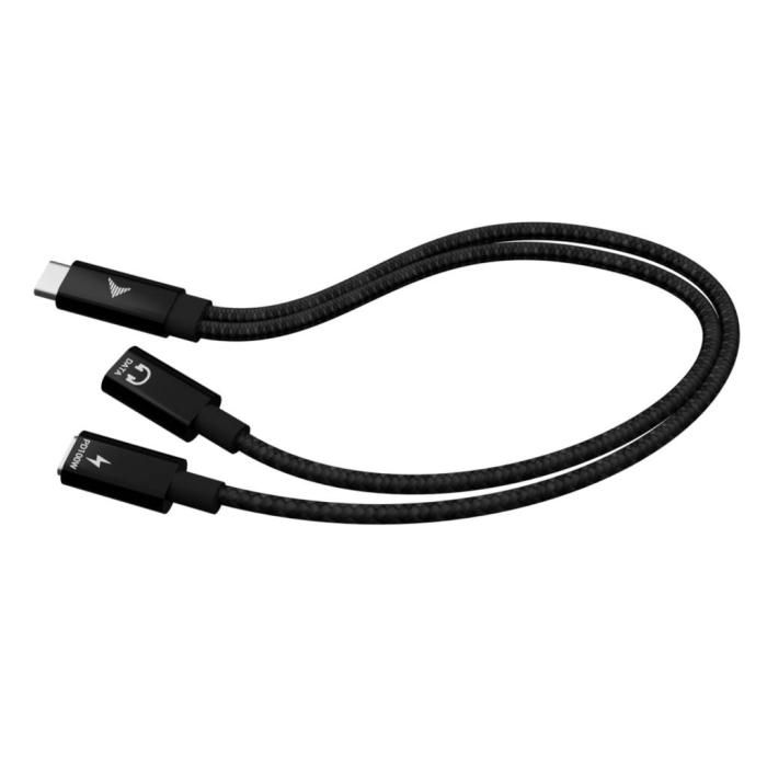 i-tec USB-C Cable Splitter Audio/Data + Power Delivery 100W — immagine 10 di 18