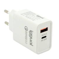 iggual IGG317419 Caricabatterie per dispositivi mobili Universale Bianco USB Ricarica rapida Interno