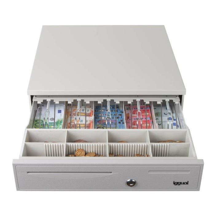 iggual IGG321133 cassetto per contanti Cassetto di cassa manuale e automatico — immagine 2 di 44