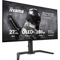 iiyama G-MASTER GOB2701QSC-B1 Monitor PC 68,6 cm (27'') 2560 x 1440 Pixel 2K Ultra HD OLED Nero, vedi immagine 4 di 54