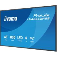 iiyama LH4366UHSB-B1AG visualizzatore di messaggi Pannello piatto per segnaletica digitale 109,2 cm (43'') LCD Wi-Fi 800, vedi immagine 19 di 26