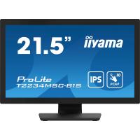 iiyama ProLite T2234MSC-B1S Monitor PC 54,6 cm (21.5'') 1920 x 1080 Pixel Full HD Touch screen Nero