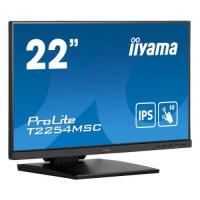 iiyama ProLite T2254MSC-B1AG Monitor PC 54,6 cm (21.5'') 1920 x 1080 Pixel Full HD LED Touch screen Nero