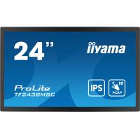 iiyama TF2438MSC-B1 visualizzatore di messaggi Pannello A digitale 61 cm (24'') LED 600 cd/m² Full HD Nero Touch screen