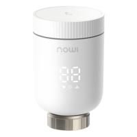 Imou TRV1 Valvola Termostatica con 6 adattatori di montaggio, con rilevamento finestra aperta, protezione congelamento, programmabile e compatibile con Alexa e Google.