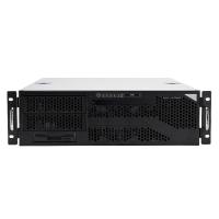 In Win IW-R300 + 500W Supporto Nero, Argento