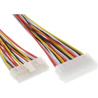 InLine Cavo di alimentazione int. da 24 pin ATX M a 20+4pin ATX F, 0,45m