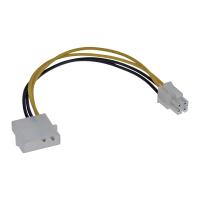 InLine Cavo di alimentazione int. da 4pin 12V F a 4 pin5,25'' M, 0,20m