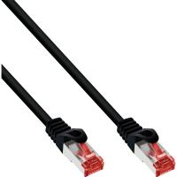 InLine Cavo patch Lan, S/FTP (PiMf), Cat.6, 250 MHz, PVC, CU, nero, 0,5m