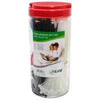 InLine Fascette stringicavo varie misure e colori, Include pinza, Set da 800pz