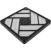 InLine Filtro antipolvere con telaio, 80x80mm, per Pc-Case, lavabile, nero