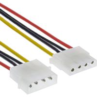 InLine Prolunga di alimentazione interna, spina/presa a 4pin da 5,25”, 0,50m