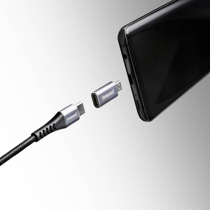 Intenso Set di Adattatori USB MIX480 - USB-C a USB-A, USB-A a USB-C, USB-C a microUSB (confezione da 3) — immagine 33 di 44