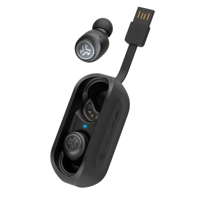JLab GO Air True Cuffie Wireless In-ear MUSICA USB tipo A Bluetooth Nero — immagine 14 di 18