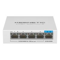 Keenetic Switch 5 porte Gigabit con 4 porte PoE+ e 60W di potenza erogabile