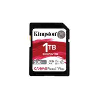 Kingston Technology 1TB Canvas React Plus SDXC UHS-II 280R/150W U3 V60 for Full HD/4K