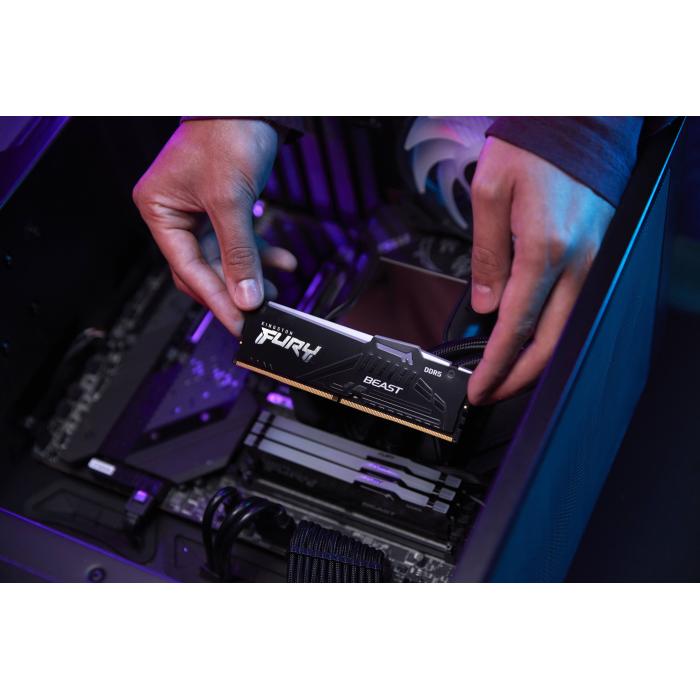 Kingston Technology FURY Beast 32GB 6000MT/s DDR5 CL36 DIMM RGB — immagine 30 di 34