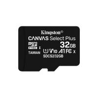Kingston Technology Scheda micSDHC Canvas Select Plus 100R A1 C10 da 32GB + adattatore