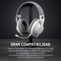 Krom Phase Auricolare Con cavo e senza cavo A Padiglione Gaming USB tipo-C Bluetooth Bianco, vedi immagine 30 di 30