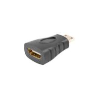 Lanberg AD-0037-BK adattatore per inversione del genere dei cavi HDMI HDMI Mini-C Nero
