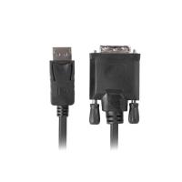 Lanberg CA-DPDV-10CU-0018-BK cavo e adattatore video 1,8 m DisplayPort DVI-D Nero