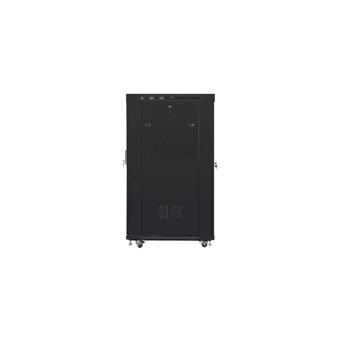 Lanberg FF01-8022-23BL rack 22U Rack indipendenti Nero — immagine 8 di 10