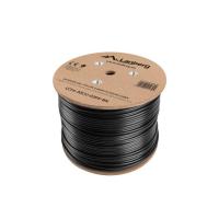 Lanberg LCF6-30CU-0305-BK cavo di rete Nero 305 m Cat6