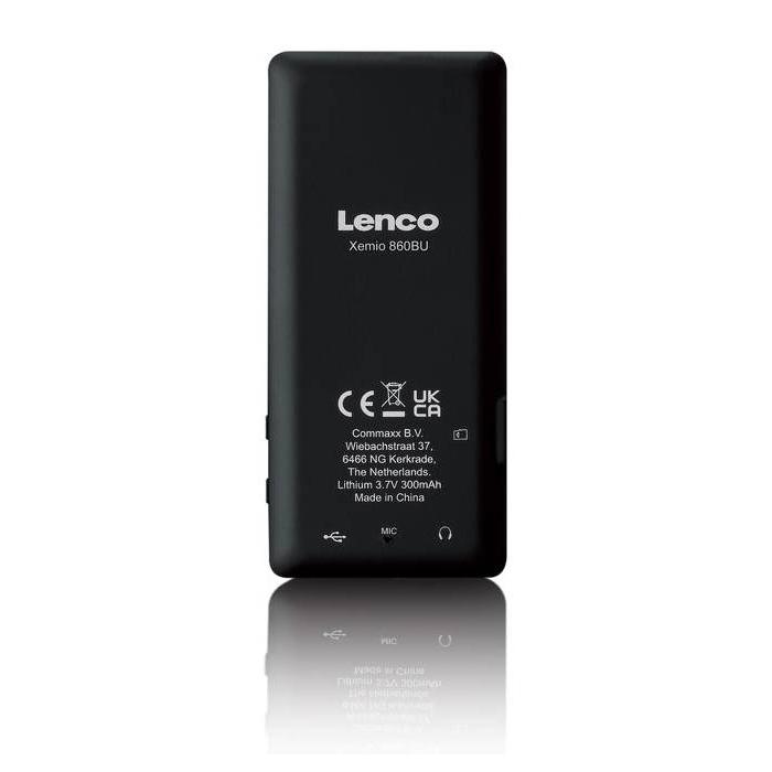 Lenco Xemio-860BU Lettore MP3 8 GB Nero, Blu — immagine 11 di 14