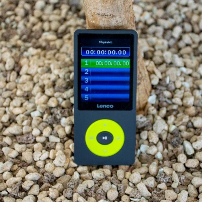 Lenco Xemio-860GN Lettore MP3 8 GB Nero, Lime — immagine 5 di 14
