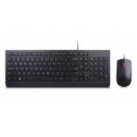 Lenovo 4X30L79915 tastiera Mouse incluso Universale USB QWERTY Spagnolo Nero