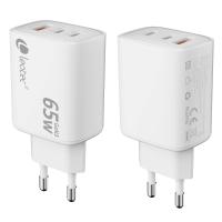 Leotec LECSPH65W3W2 Caricabatterie per dispositivi mobili Universale Bianco AC Interno, vedi immagine 4 di 6
